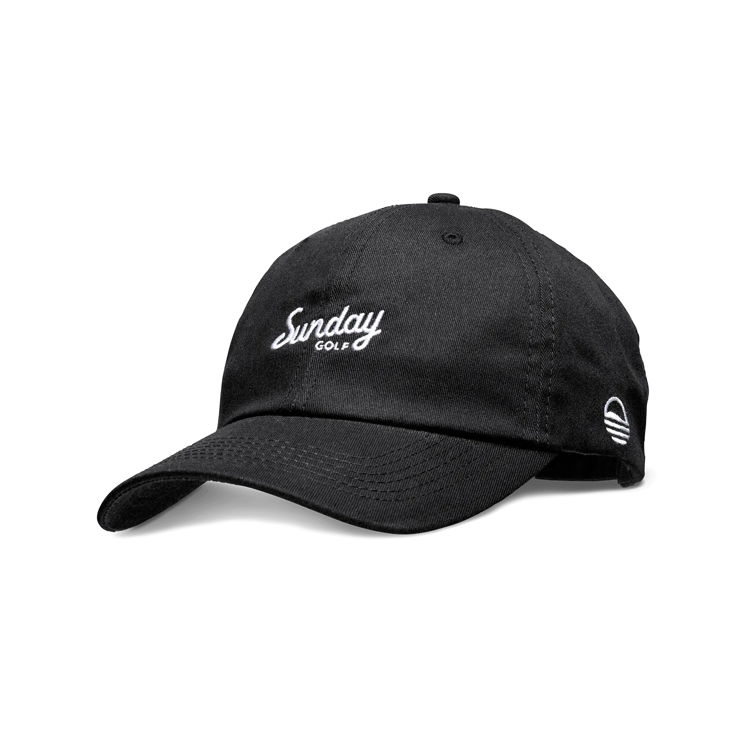 Sunday Golf Dad Hat | Matte Black