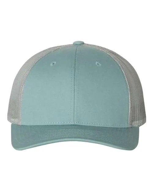 Swing. Swear. Repeat. | Golf Hat | Richardson 112 Leather Patch Hat for  Golfers | Unique Christmas Gift Idea for Golfers