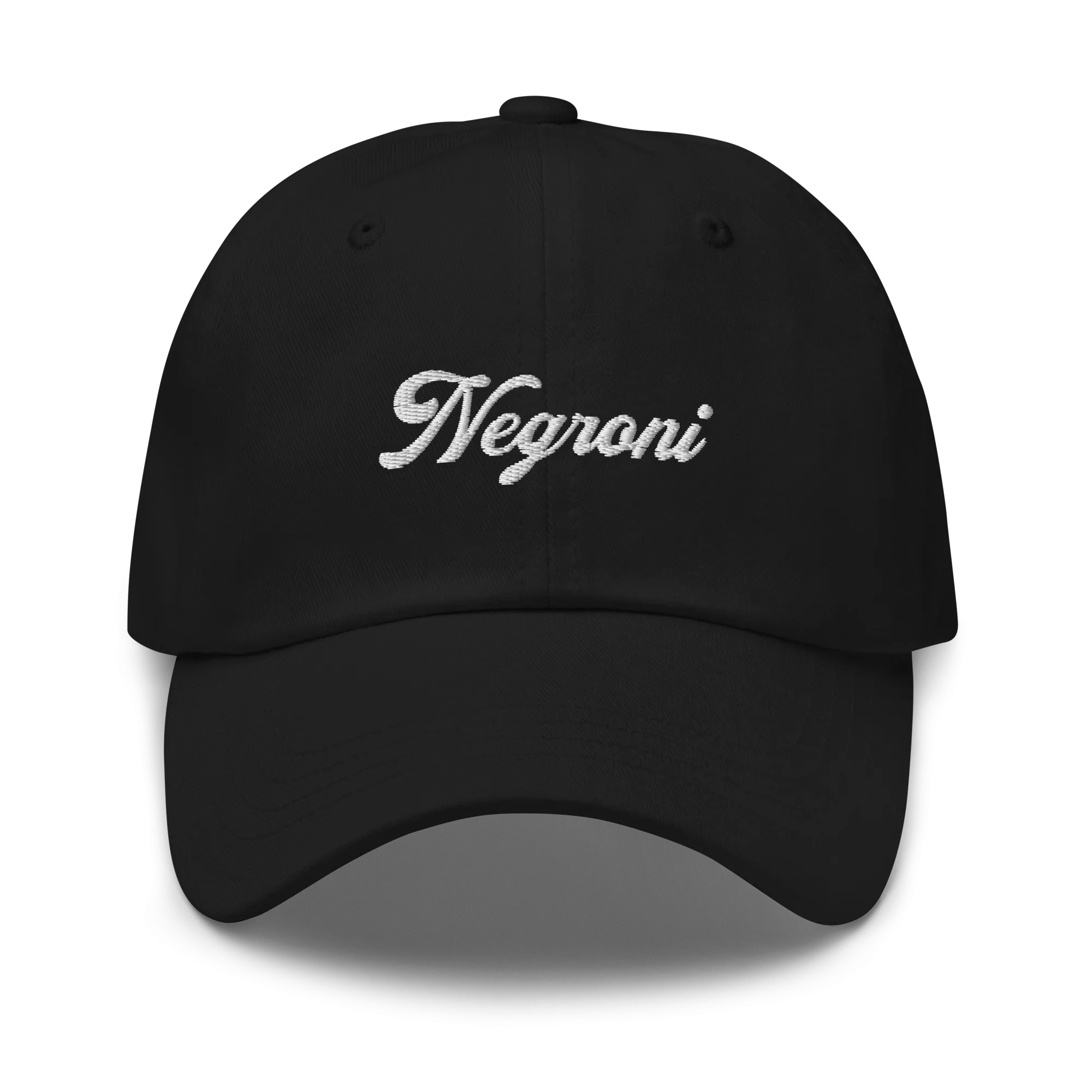 The Negroni Script Dad Hat