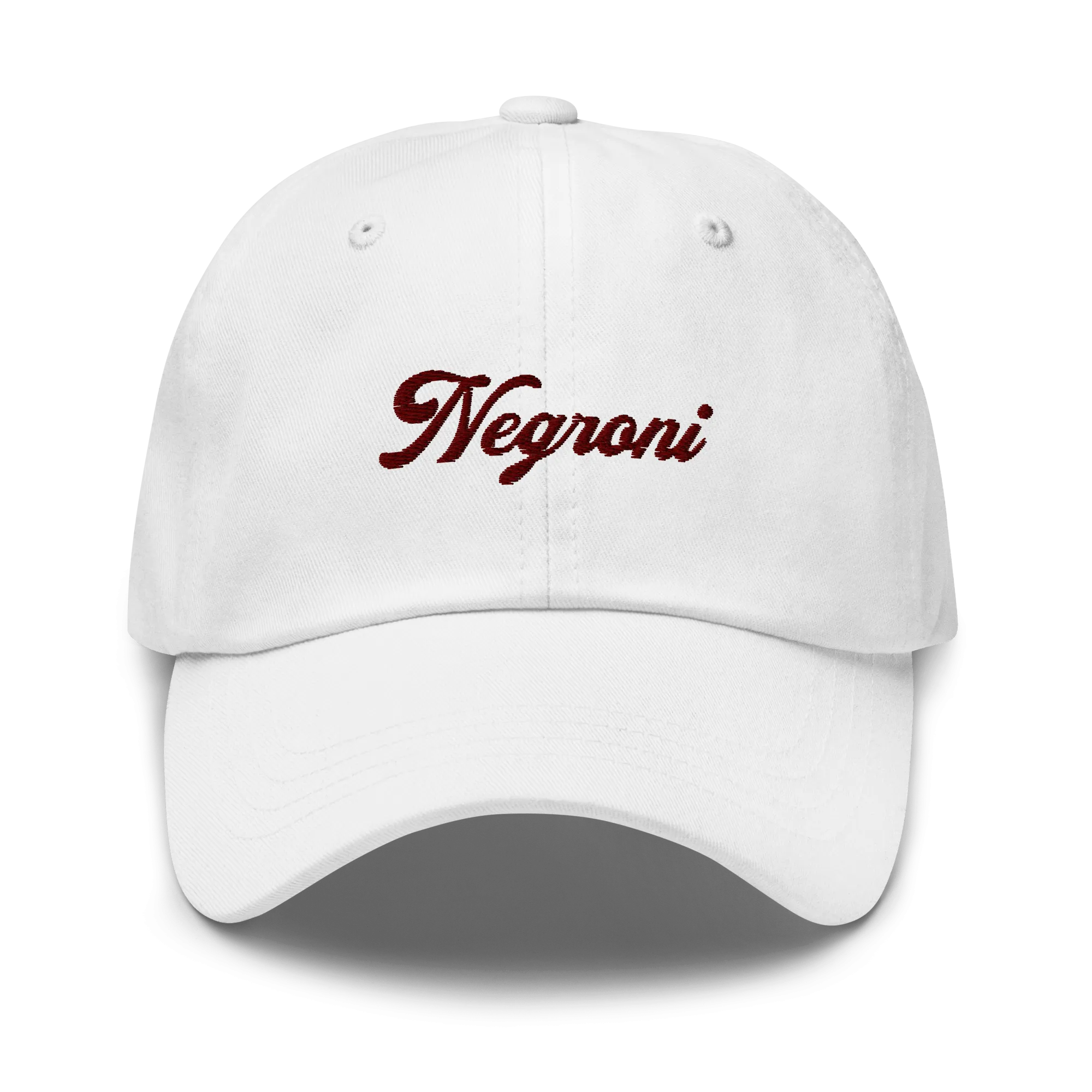 The Negroni Script Dad Hat