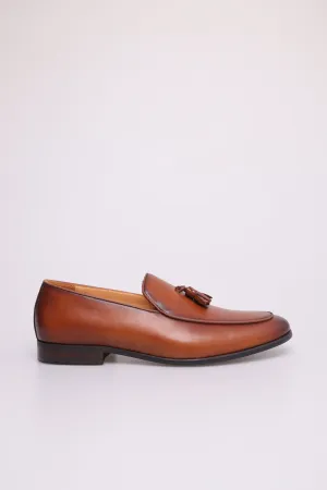 Tomaz F353 Men's Tassel Loafer (Brown)