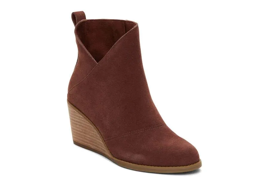 Tom’s Sutton Suede Wedge Boot FINALE SALE