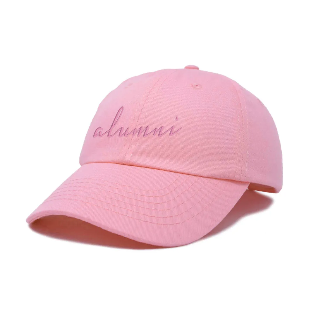 Tone On Tone Signature Dad Hat (Light Pink)