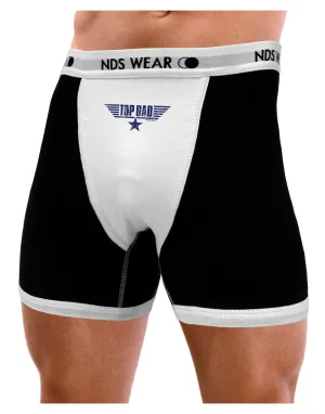 Top Dad Father's Day Mens Boxer Brief Underwear