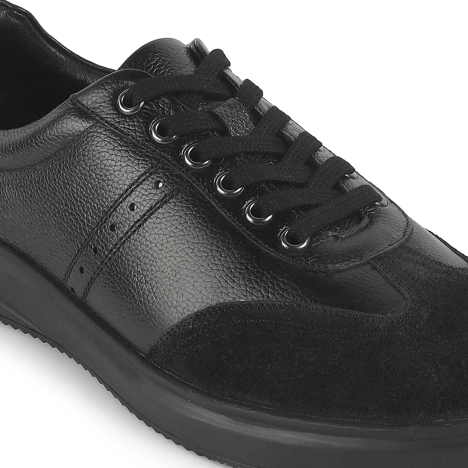 Tresmode Rego Black Men's Sneakers