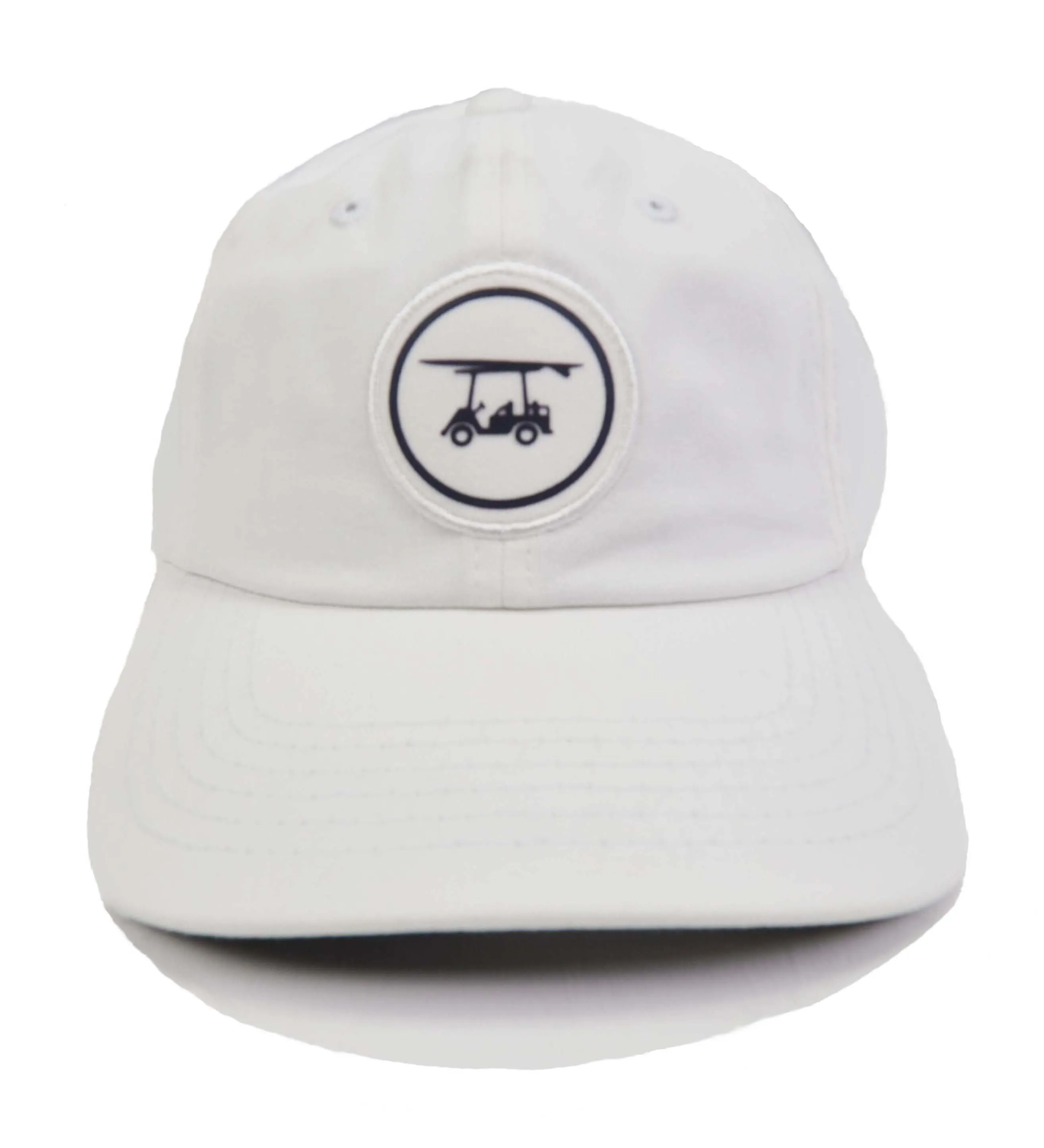 Twill Dad Cap - White