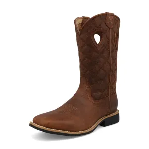 Twisted X Youth Top Hand Boot in Rawhide & Brown Patina