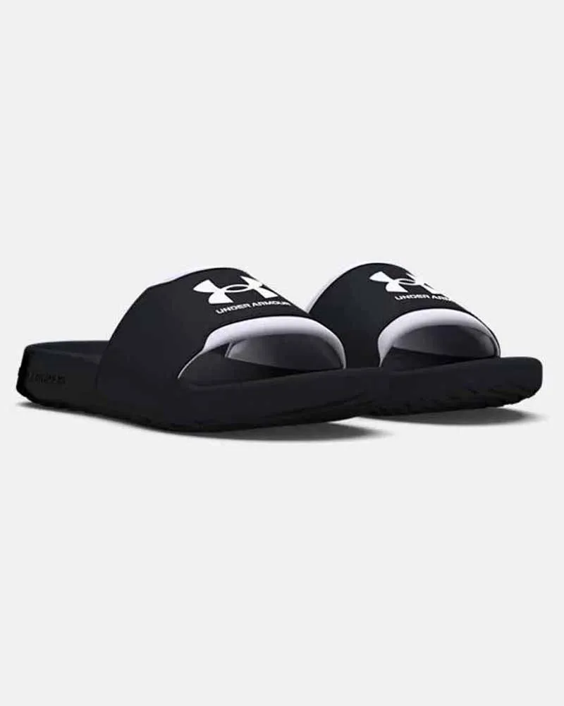 UA Womens Ignite Slides in Black by Under Armour