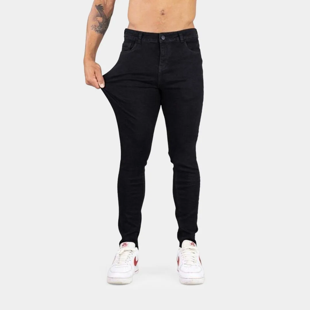 Ultra Stretch Jeans - Skinny Fit - Jet Black