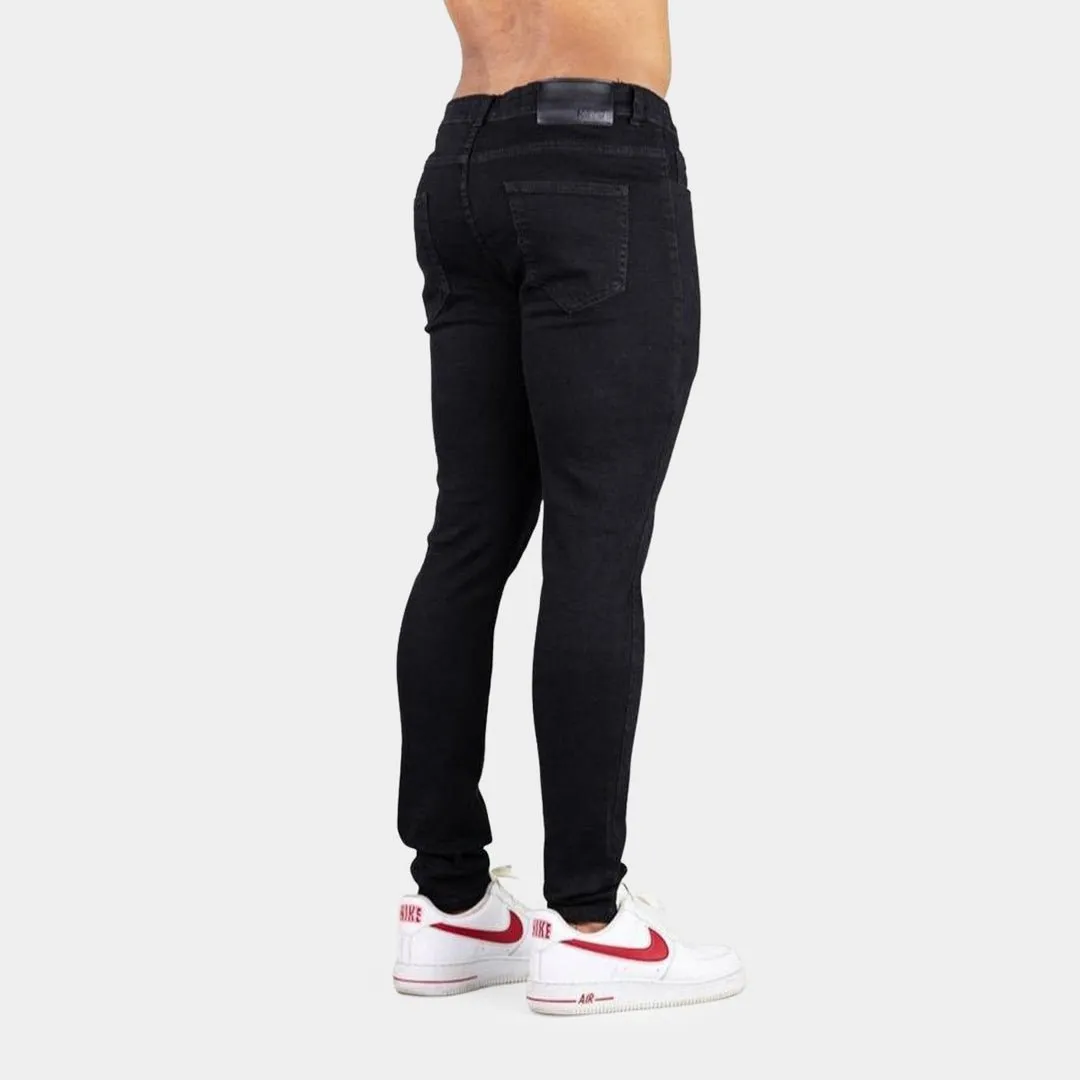 Ultra Stretch Jeans - Skinny Fit - Jet Black