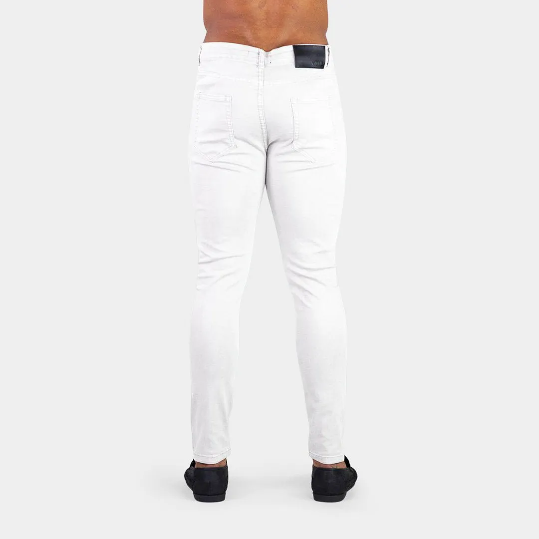 Ultra Stretch Jeans - Skinny Fit - White