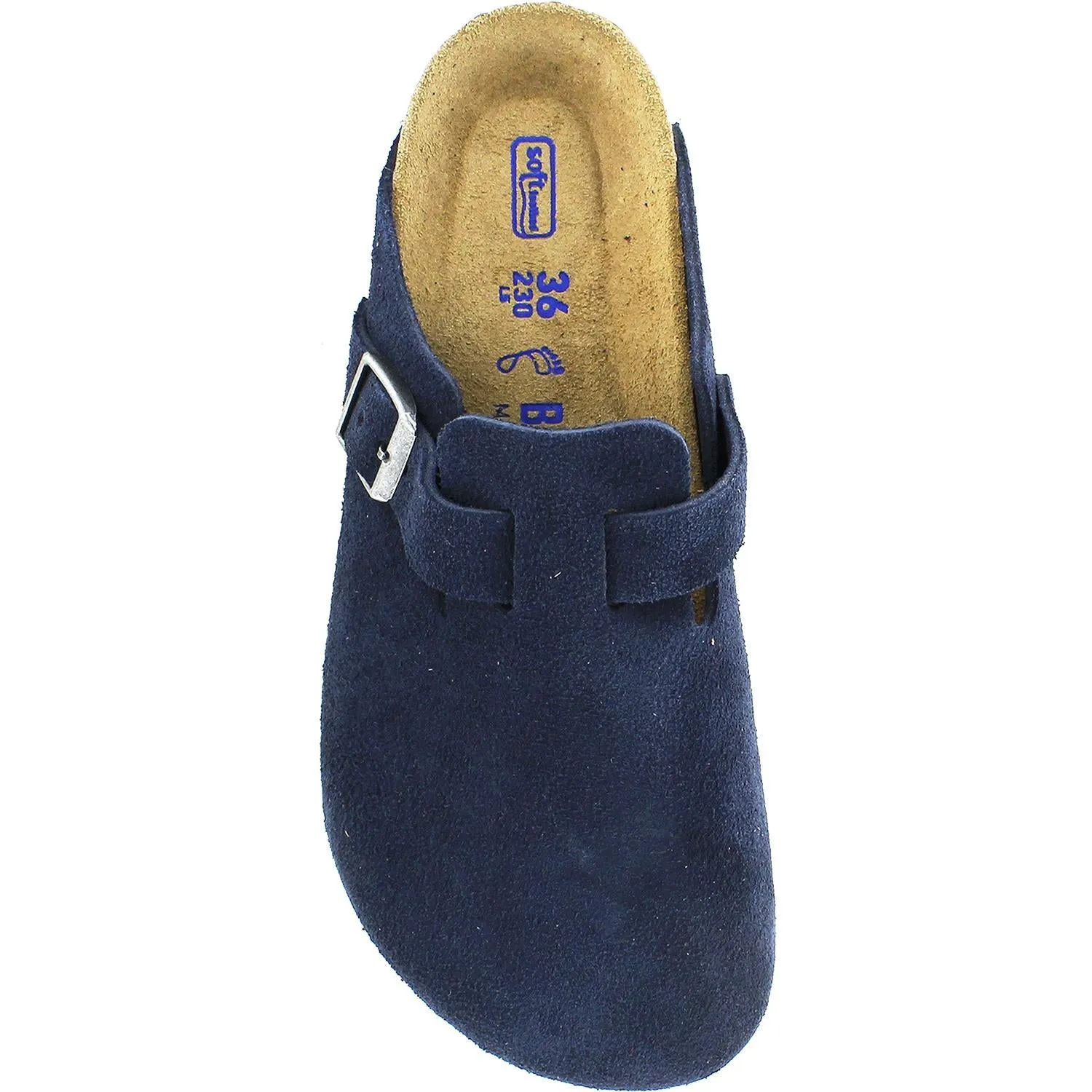 Unisex Birkenstock Boston Soft Footbed Night Suede