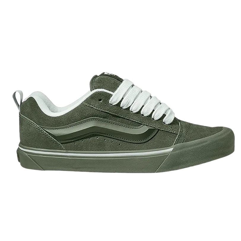 Vans Men's Knu Skool Utility Mono Shoes - Olive