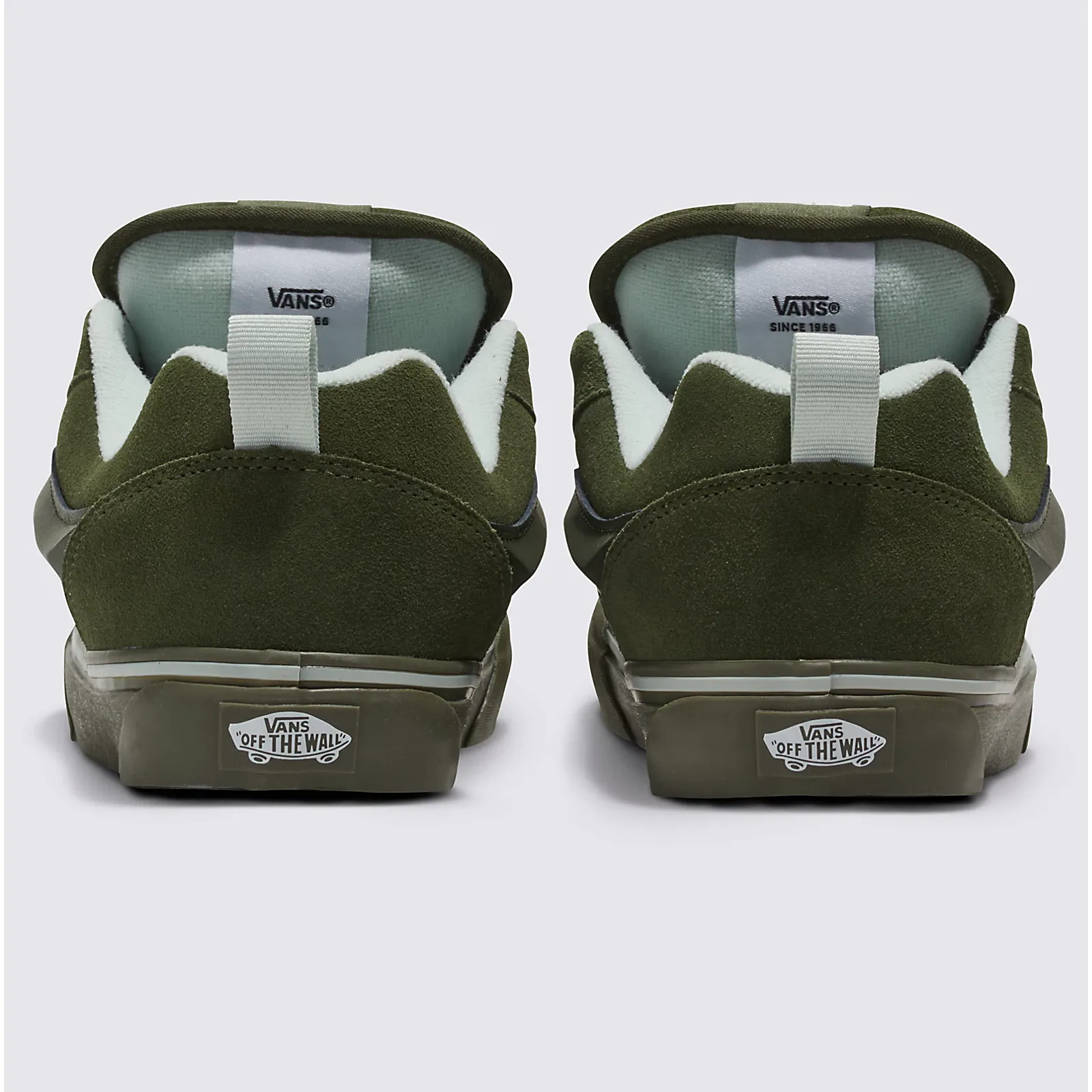 Vans Men's Knu Skool Utility Mono Shoes - Olive