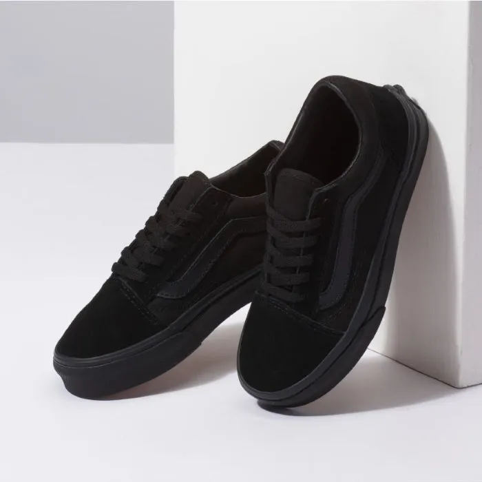 Vans - Old Skool  - Youths Mono Black Lace Up - NOT RETURNABLE