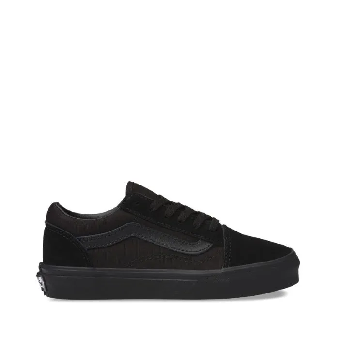 Vans - Old Skool  - Youths Mono Black Lace Up - NOT RETURNABLE