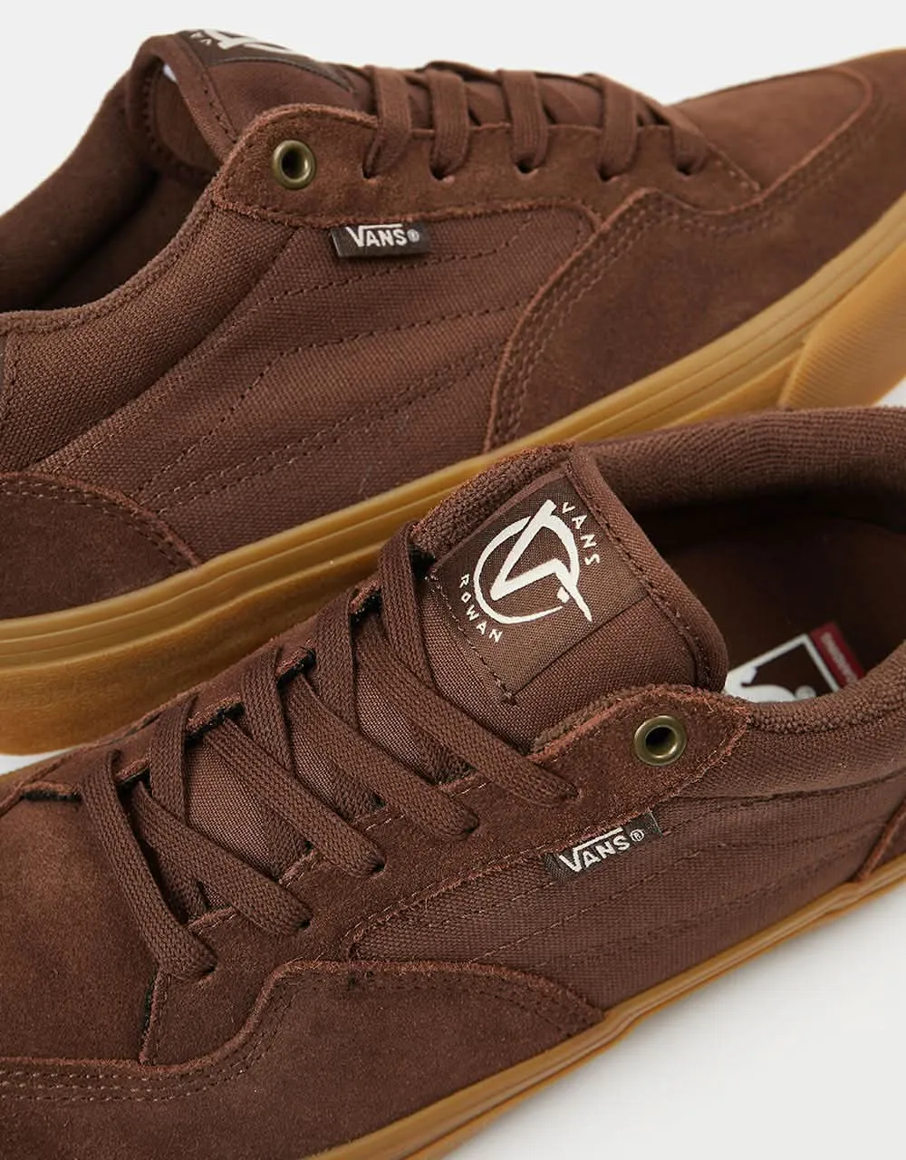 Vans Rowan Skate Shoes - Potting Soil/Gum