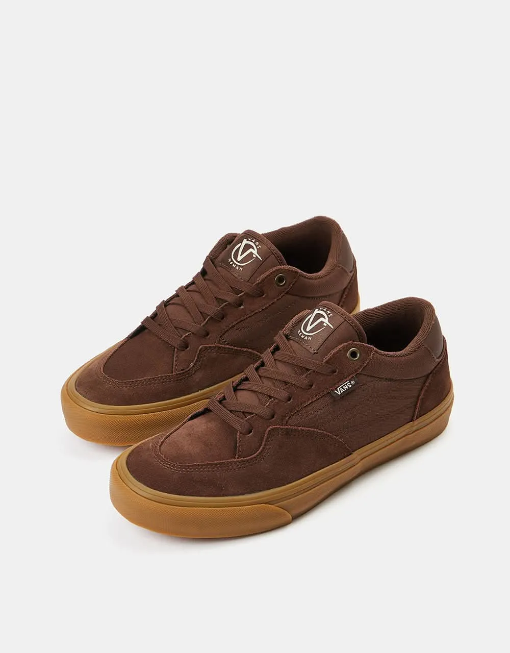 Vans Rowan Skate Shoes - Potting Soil/Gum