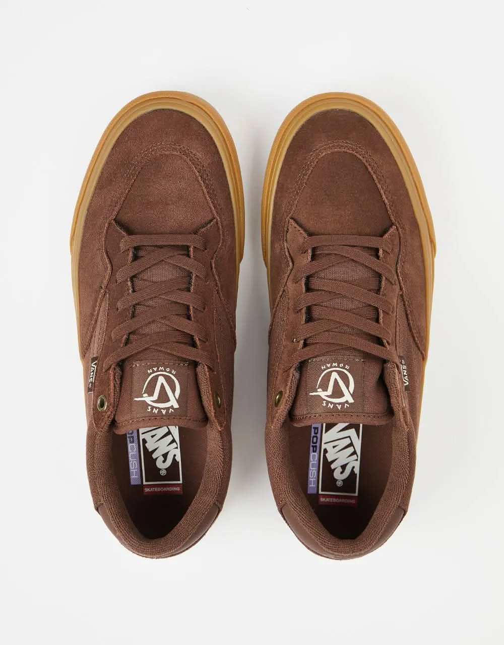 Vans Rowan Skate Shoes - Potting Soil/Gum