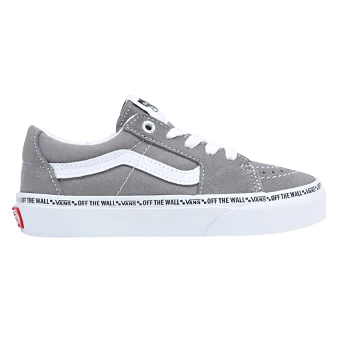 Vans Sk8-Low Kids Skate Shoes - Mini Vans Frost Grey