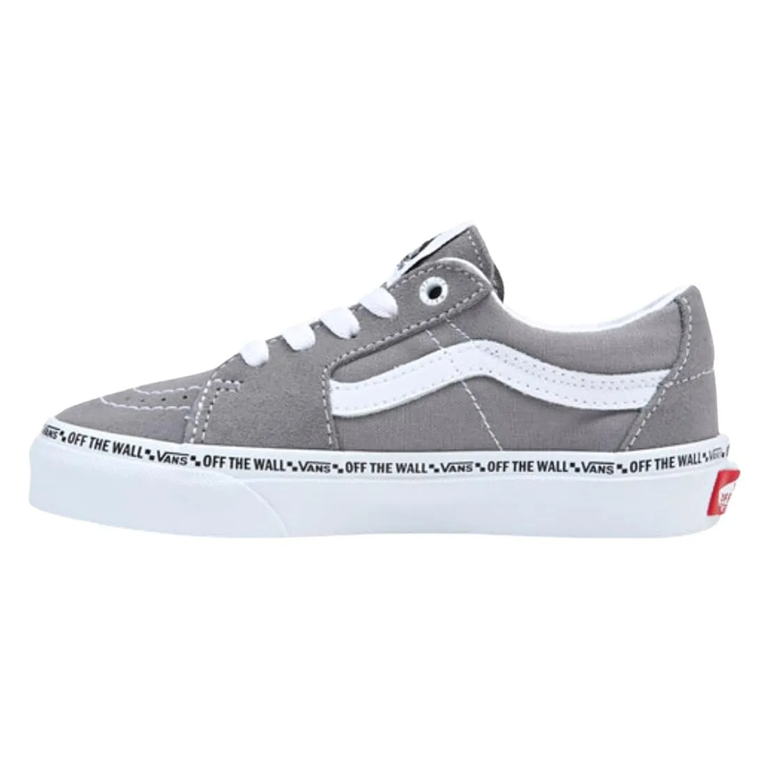 Vans Sk8-Low Kids Skate Shoes - Mini Vans Frost Grey