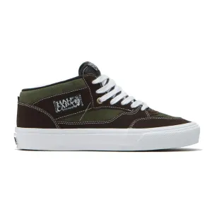 Vans Skate Half Cab '92 VCU Dark Brown White Skate Shoes