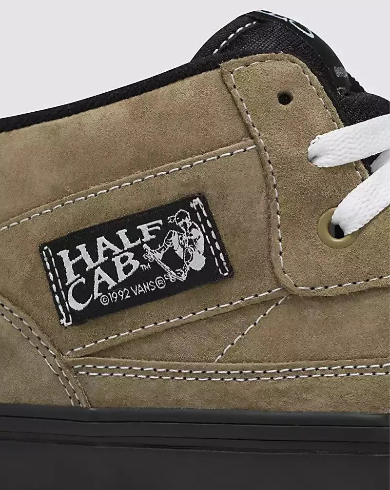 Vans Skate Half Cab Pig Suede Olive/Black