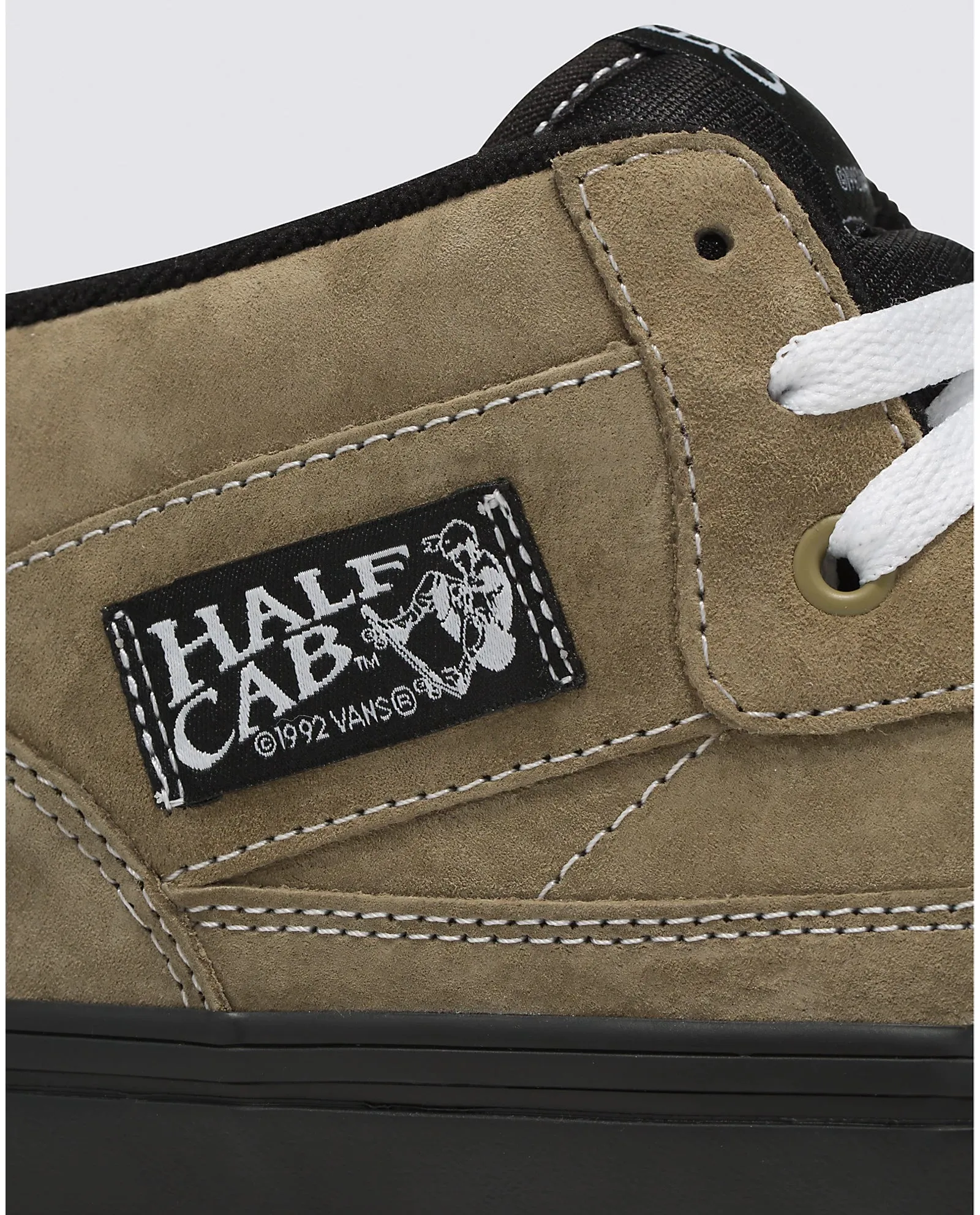 Vans Skate Half Cab Pig Suede Olive/Black