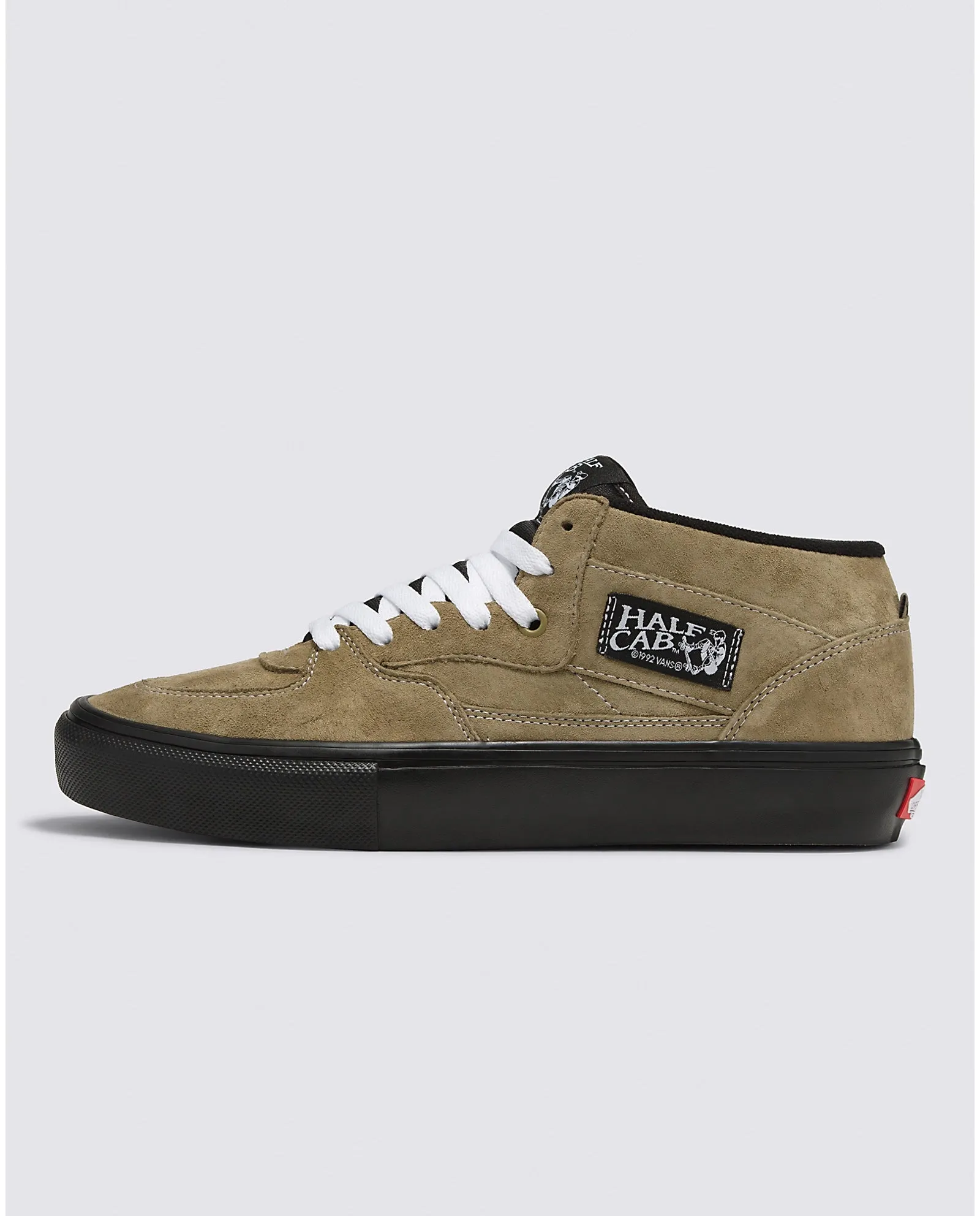 Vans Skate Half Cab Pig Suede Olive/Black