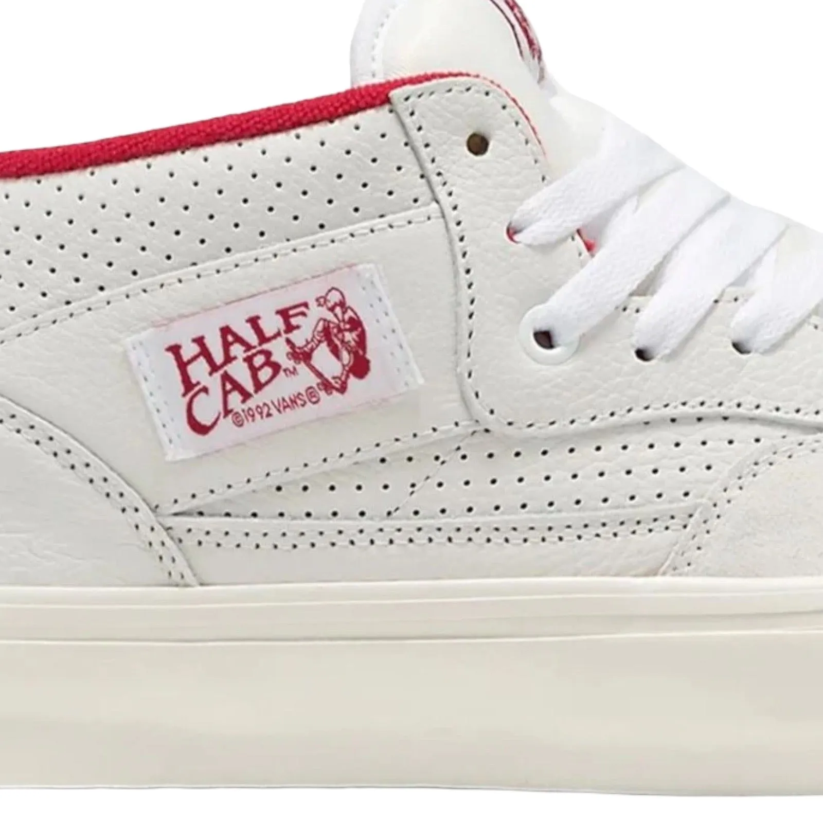 Vans Skate Half Cab Vintage Sport White/Red