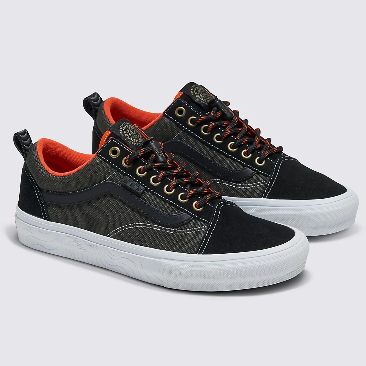 Vans Skate Old Skool Spitfire Black/Flame Shoes