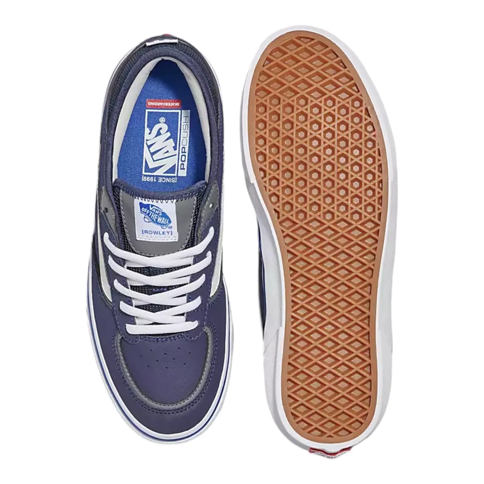 Vans Skate Rowley 25th Anniversary/Skateboarding Shoe Navy/White