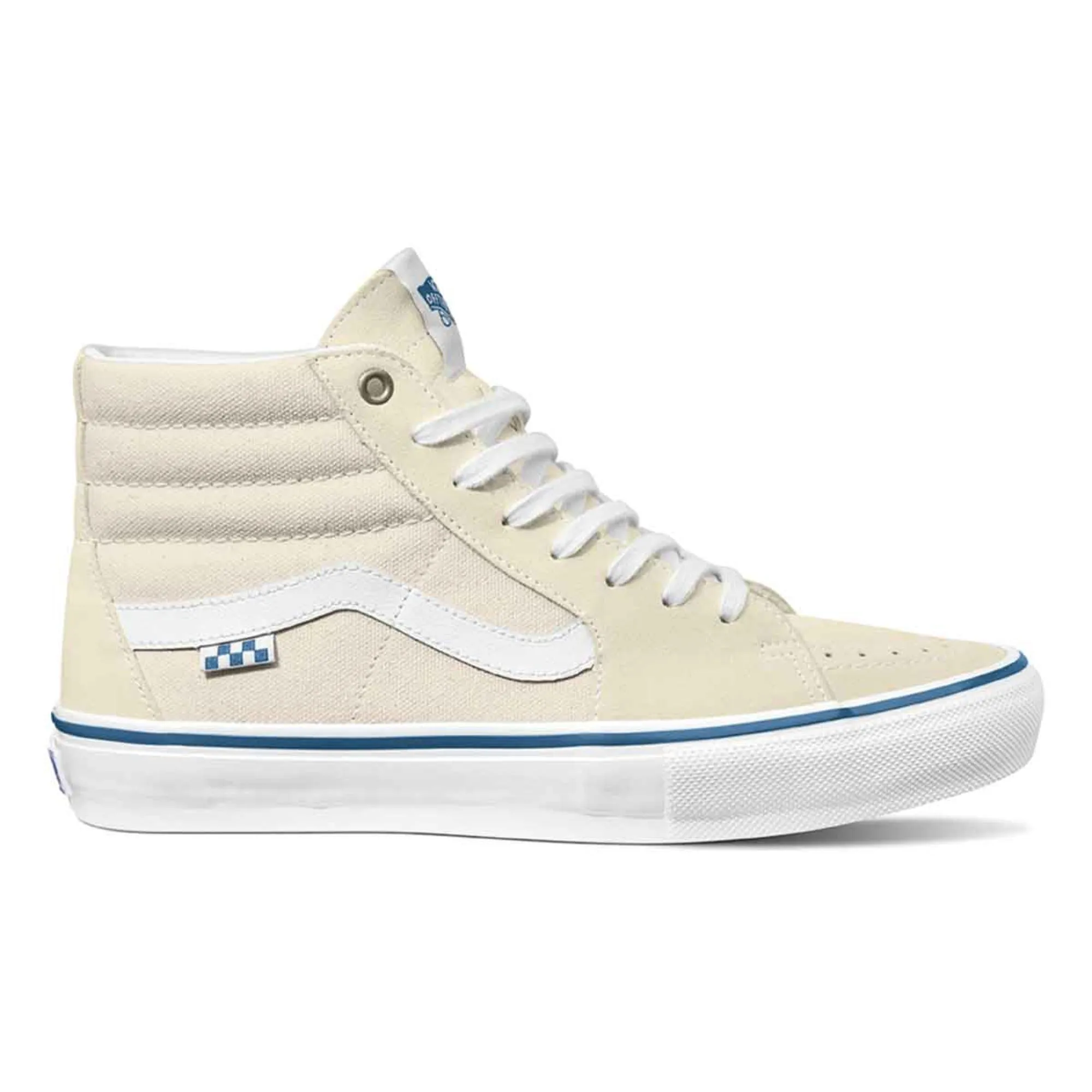 Vans - Skate Sk8-Hi in White Raw Canvas