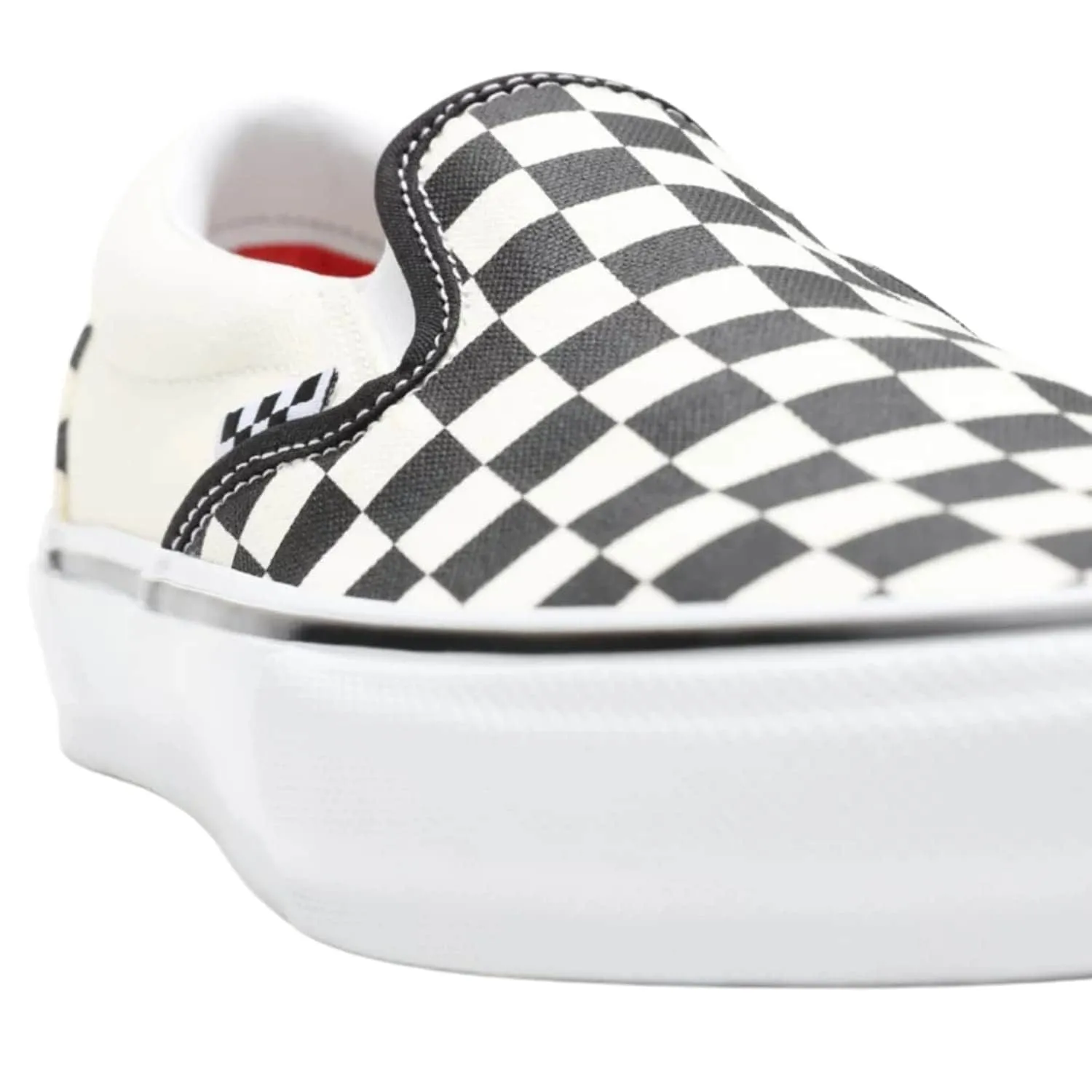 Vans Skate Slip-On (Checkerboard) - Black/Off White