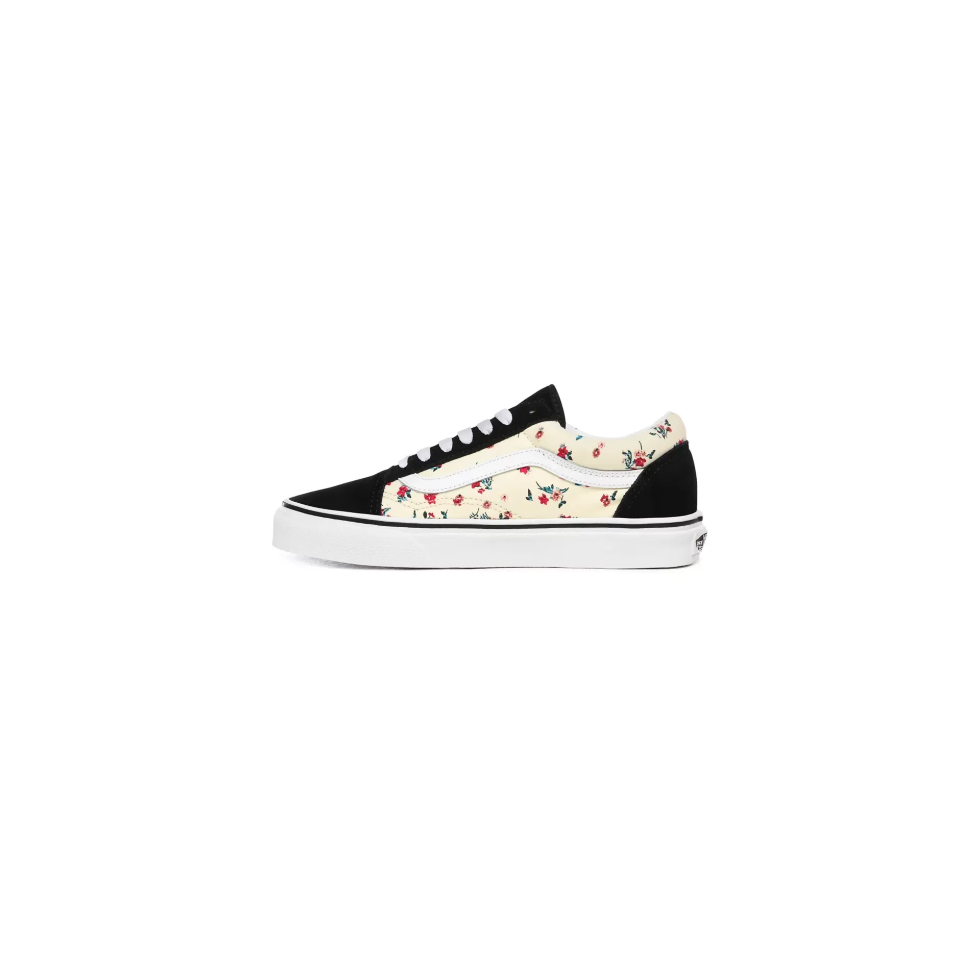 Vans Unisex Ditsy Floral Old Skool Shoes - Classic White / True White