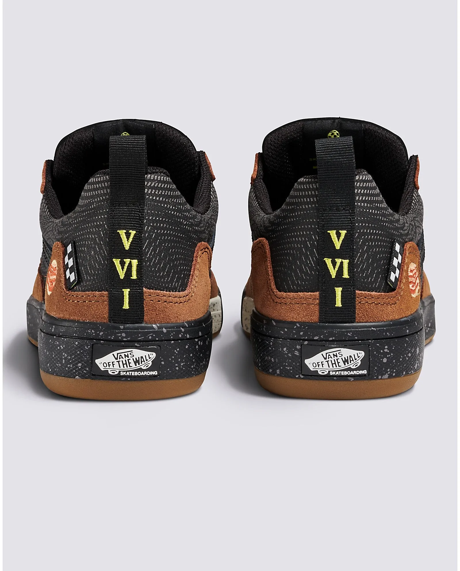 Vans Zion Wright Zahba Skateboarding Shoe - Brown Multi