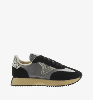 Victoria Cosmos Trainers - Black & Silver