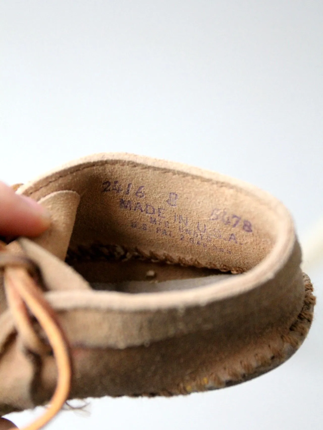 vintage children's Minnetonka Moccasins