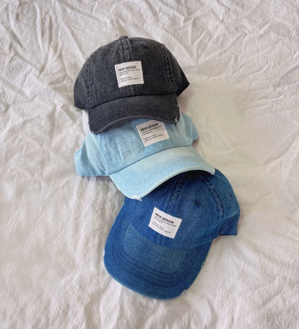 Vintage Cotton Denim Unisex Baseball Cap Casual Dad Ball Hat Adjustable YZ10155