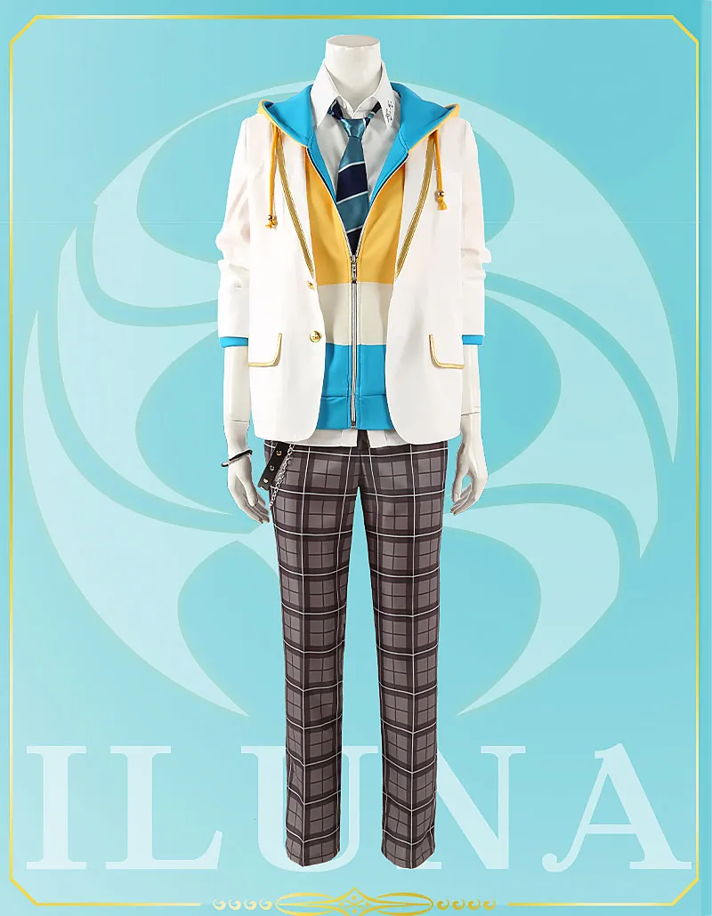 Virtual YouTuber Nijisanji ILUNA Kyo Kaneko Cosplay Costume