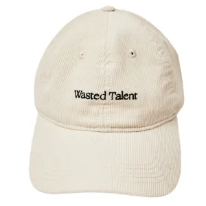 Wasted Talent Piedmont Corduroy Cap - Off White