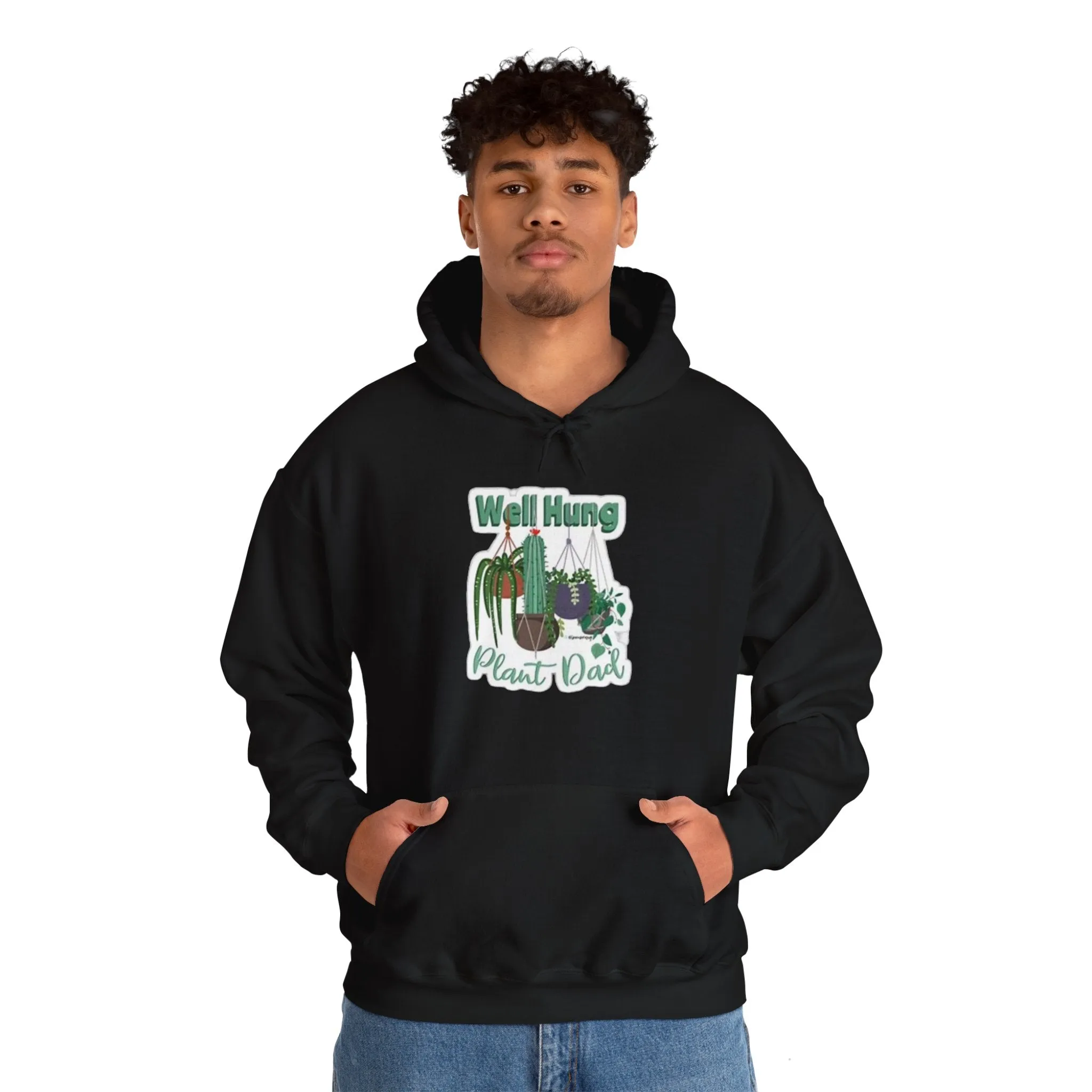 Well Hung Plant Dad Hooded Sweatshirt