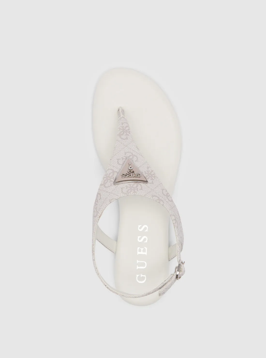 White Unali Sandal