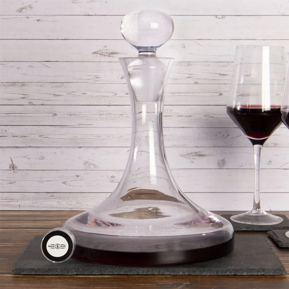 Wine Decanter - Maison & White - 1.5L Glass Decanter Gift Set