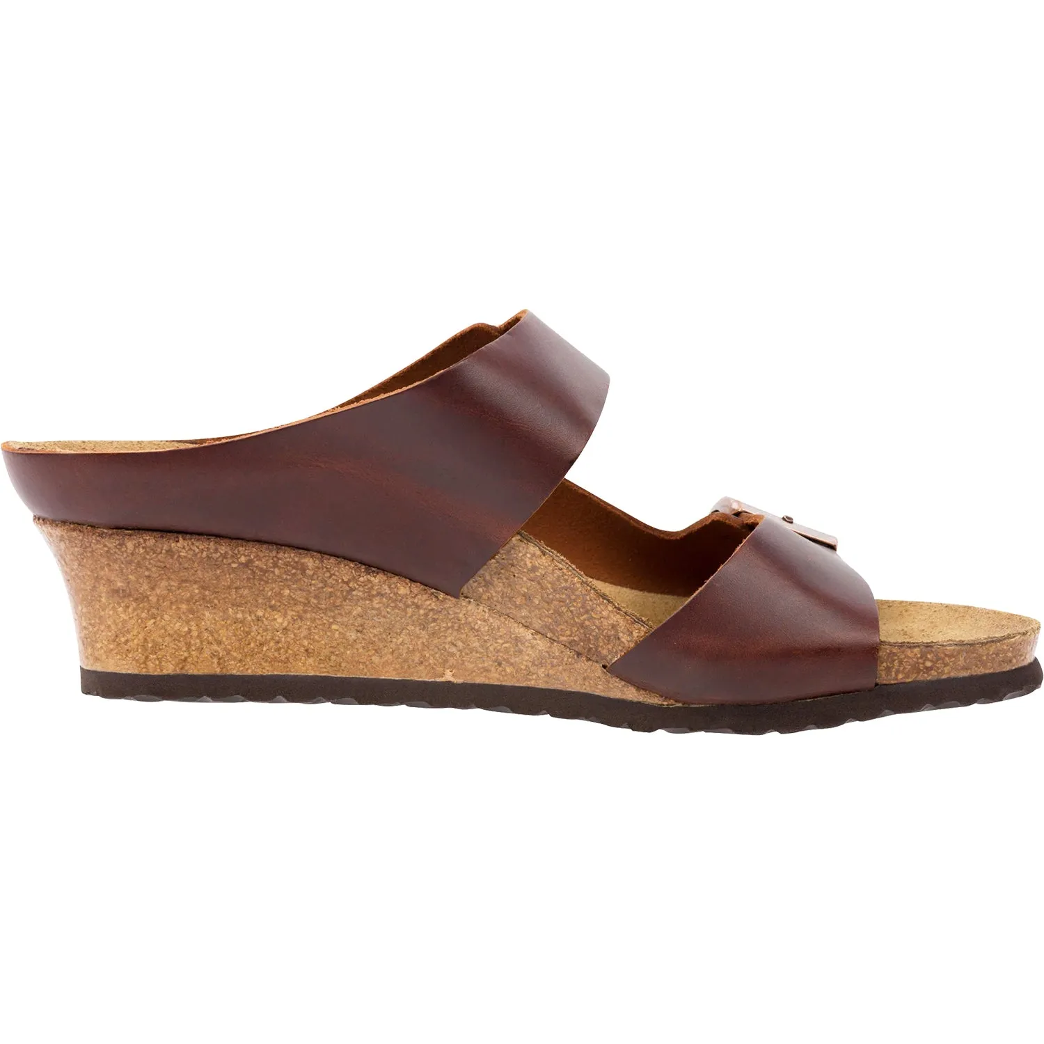 Women's Birkenstock Emina Cognac Leather