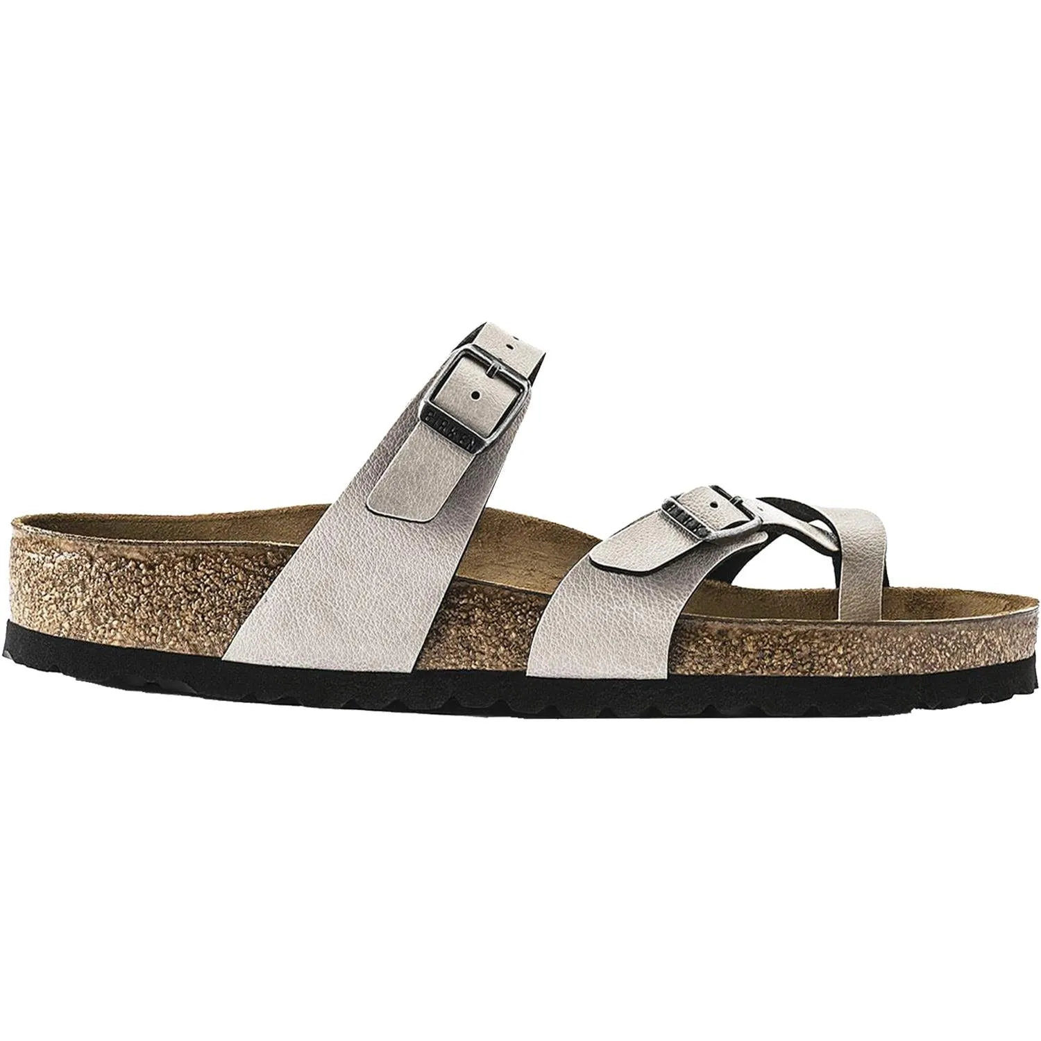 Women's Birkenstock Mayari Stone Birko-Flor Pull Up