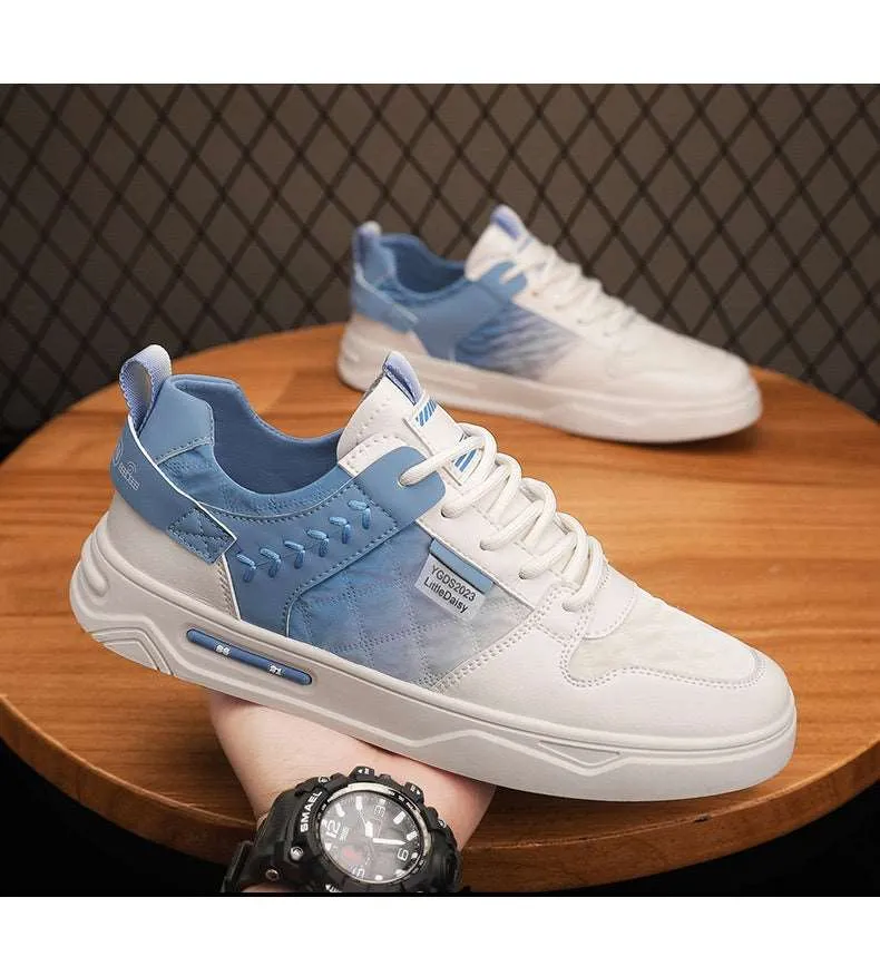 Women's Casual Gradient Color Fashion Skateboard Board Sneaker Shoes