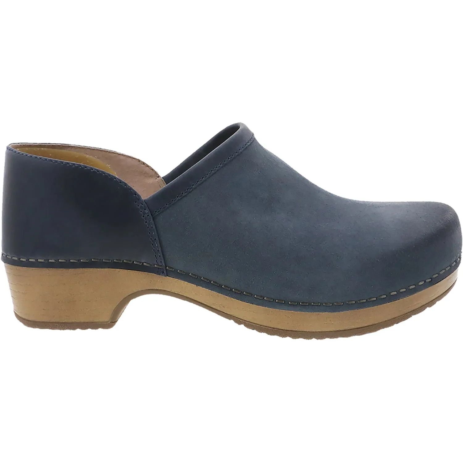 Women's Dansko Brenna Navy Burnished Suede