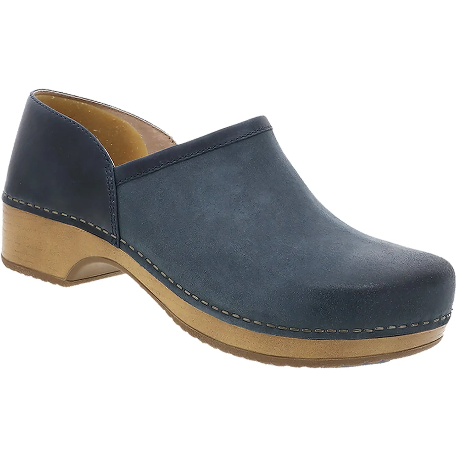 Women's Dansko Brenna Navy Burnished Suede