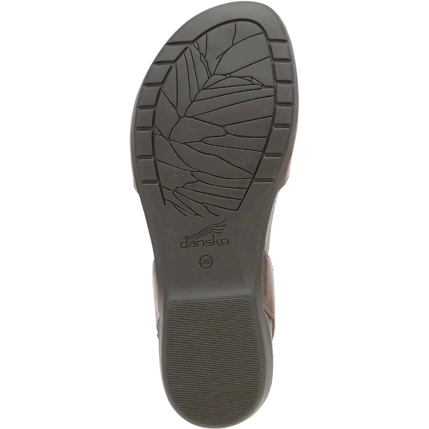 Women's Dansko Rowan Tan Waxy Burnished Nubuck